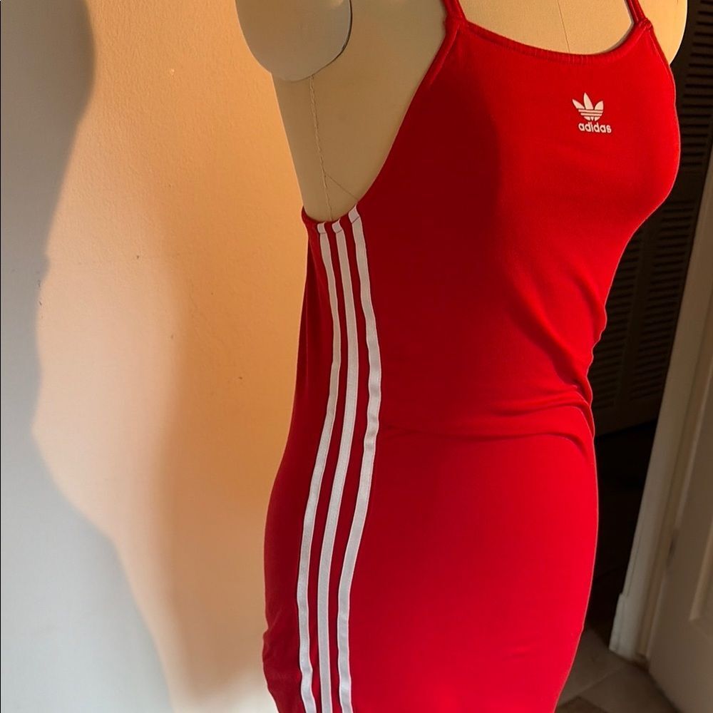 Adidas Women's Red Mini Dress - Picture 10 of 10